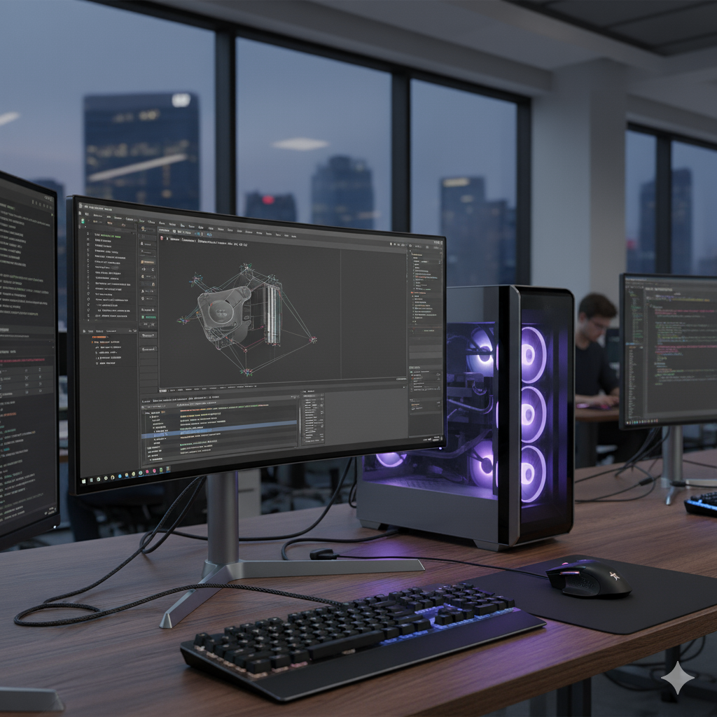 Infrastructure informatique professionnelle proposée par Godeloup Domotique