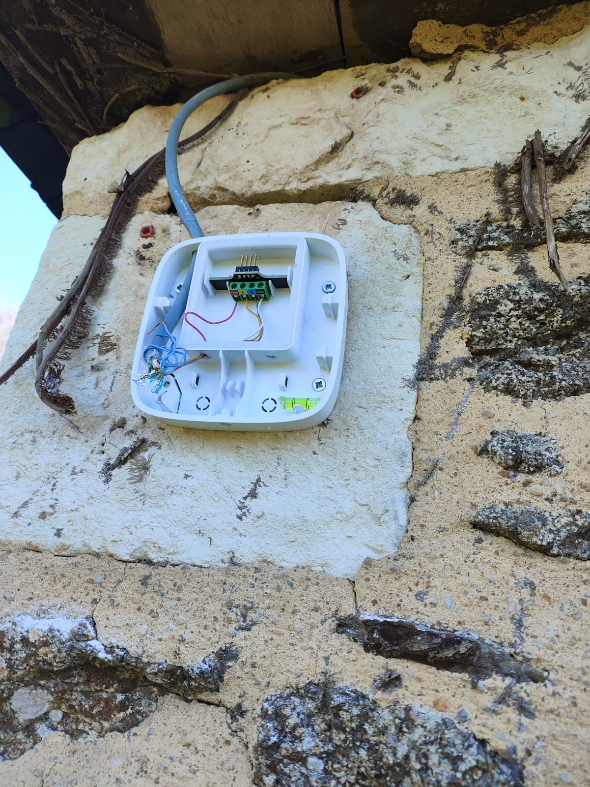 Équipement Fibra raccordé sur le bâtiment