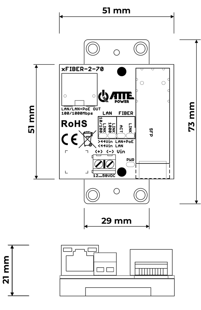 ATTE xFiber-2-70 — vue 06