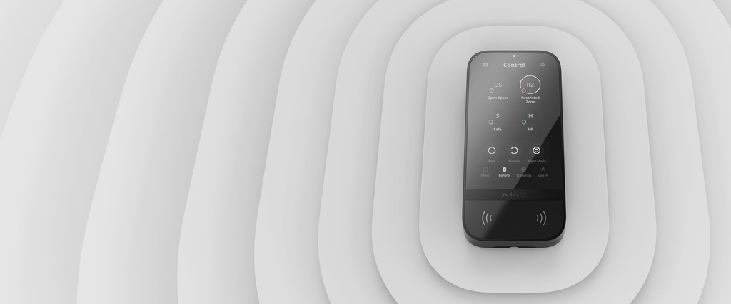 Ajax officiel — keypad-touchscreen