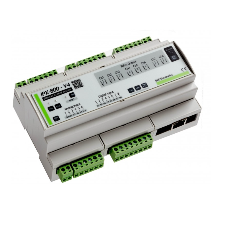 GCE officiel — IPX800 V4 Automate rail din Ethernet — 2