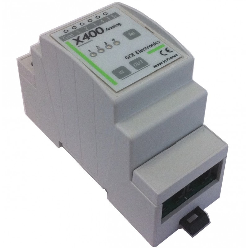 GCE officiel — Extension X400 Analog pour IPX800 V3 — 2