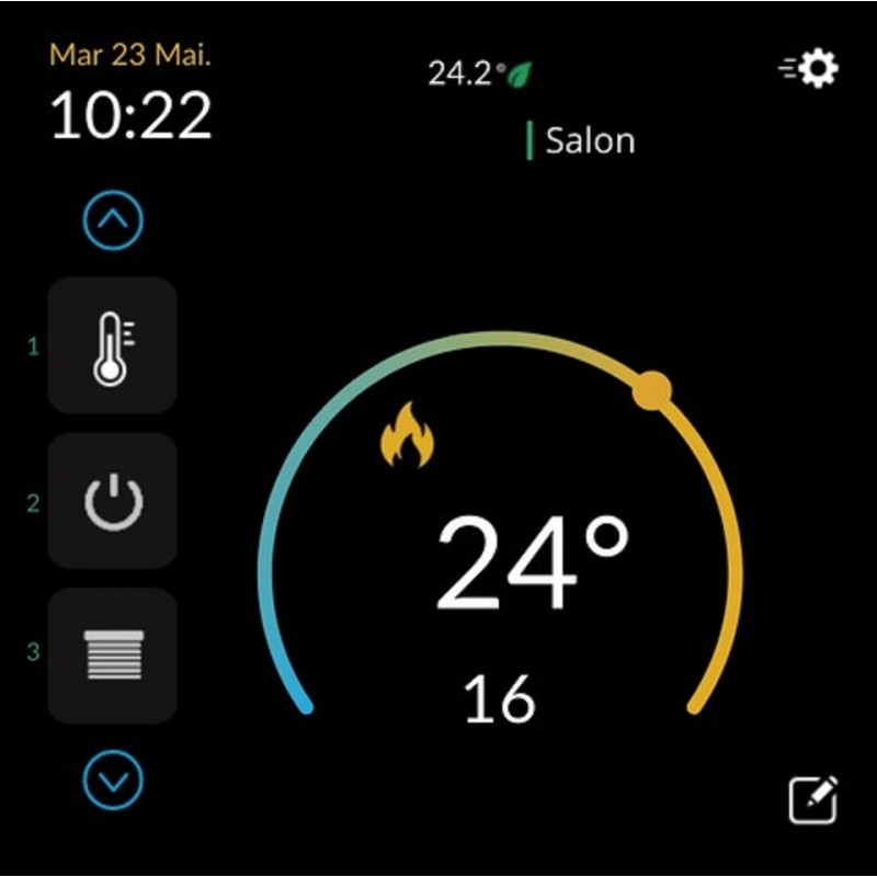 GCE officiel — Thermostat connecté X-Display 2 — 2