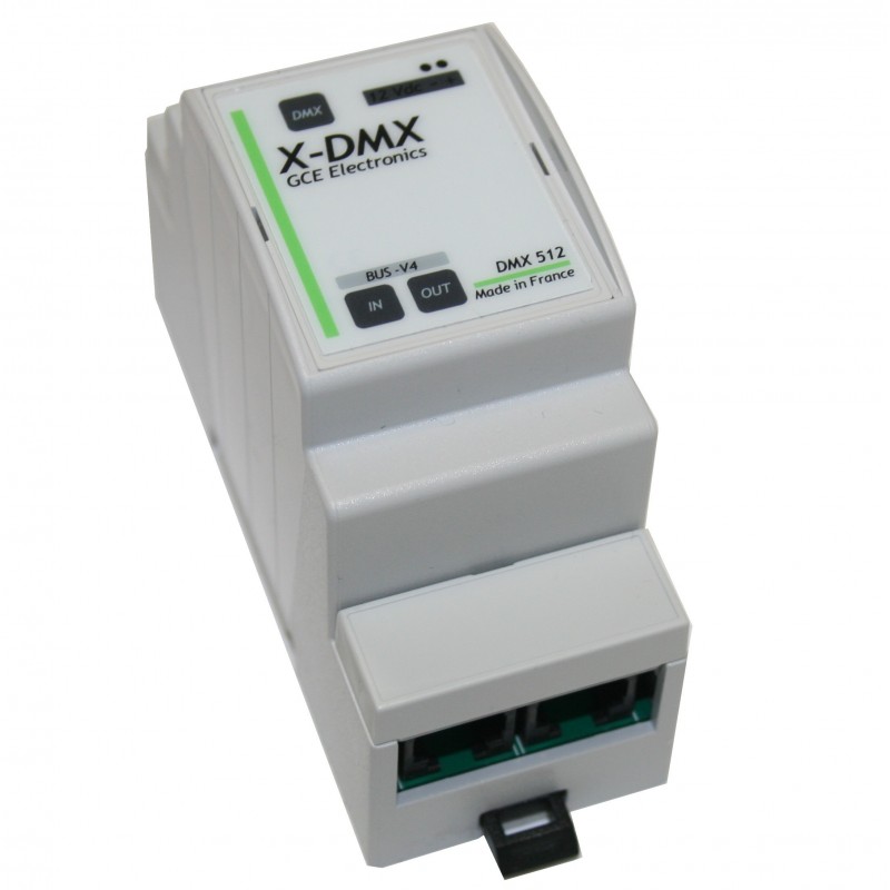 GCE officiel — X-DMX Extension IPX800 V4 & V5 — 2