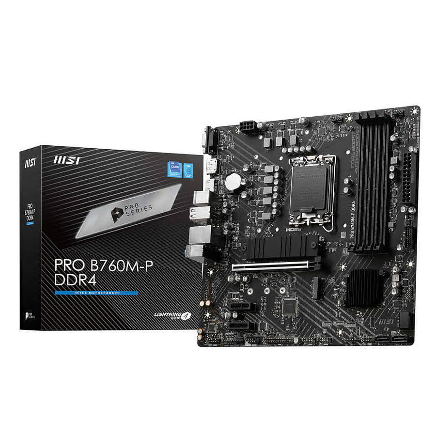 Carte Mère MSI PRO B760M-P DDR4