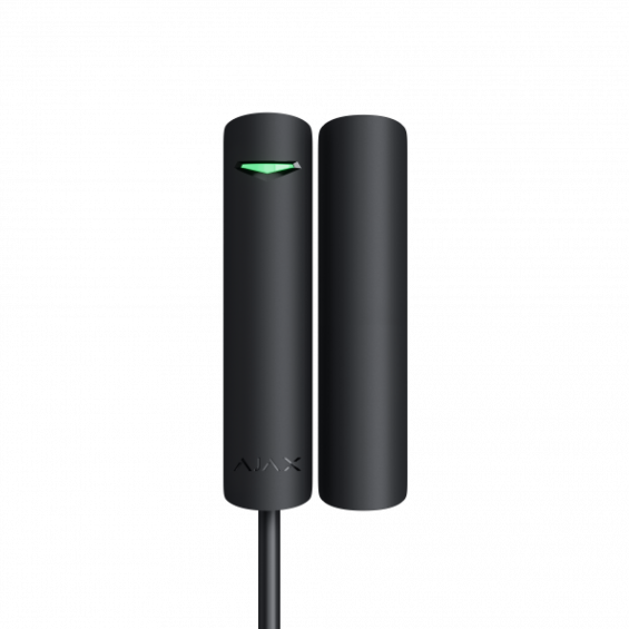 AJAX FIBRA - CONTACT DE PORTE + CHOC - NOIR