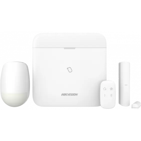 HIKvision - AXPro TCP/IP /PIR Det/ CP / Telecommande / WIFI+3/4G - Blanc