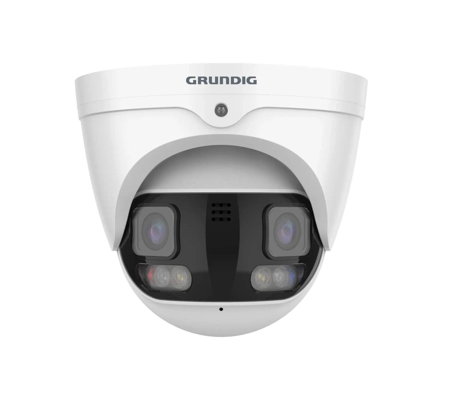 GRUNDIG - 8 MP 180° Panoramic IP-Camera 2 x 2.8 mm