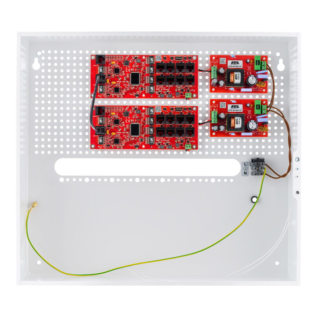 ATTE - Kit PoE 16 caméras – coffret intérieur avec espace NVR