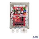 ATTE - Kit PoE 5 caméras 96 W – coffret extérieur 140 × 190 × 70 mm