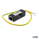 ATTE - Parafoudre Gigabit Ethernet et PoE – connecteurs RJ45 blindés