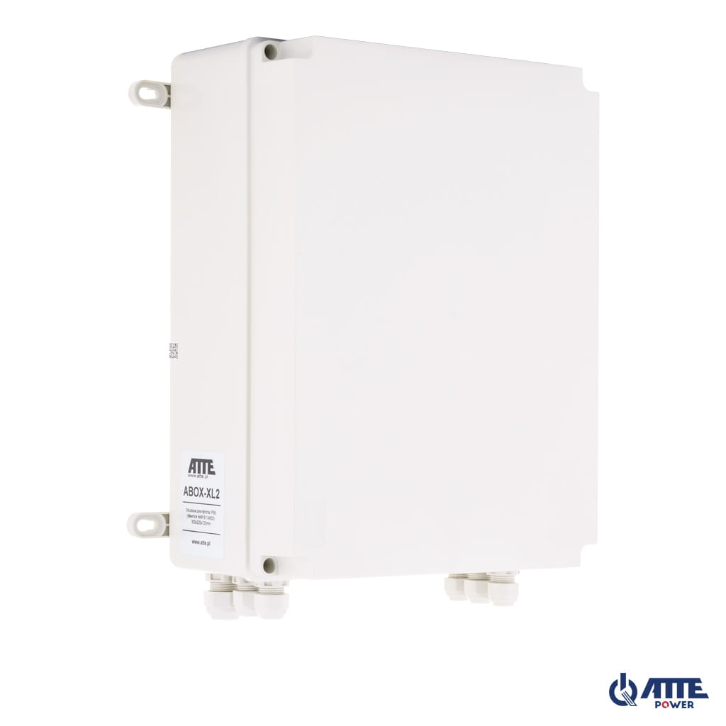 [ABOX-XL2] ATTE - Coffret extérieur IP56 220 × 300 × 120 mm – 5 presse-étoupes M16
