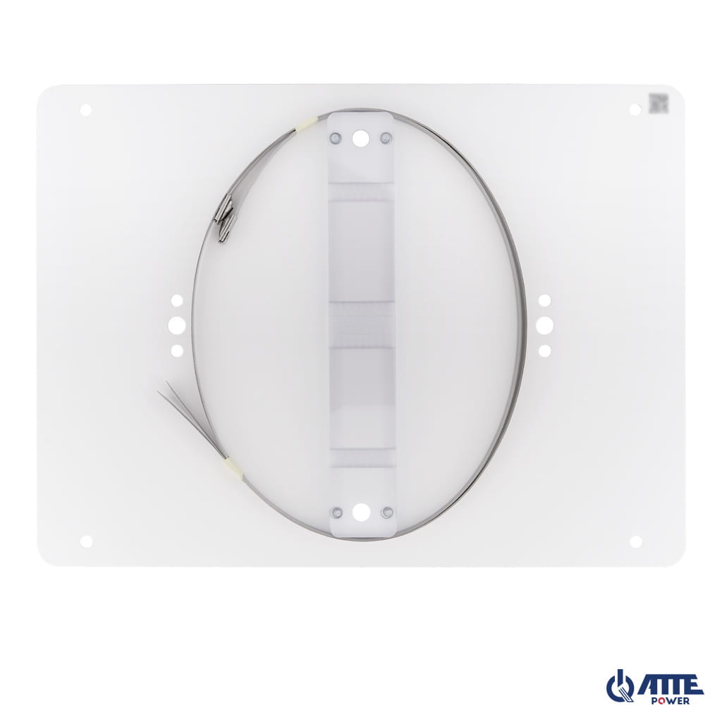 ATTE - Adaptateur poteau pour coffrets format XL – collier Ø 300 mm
