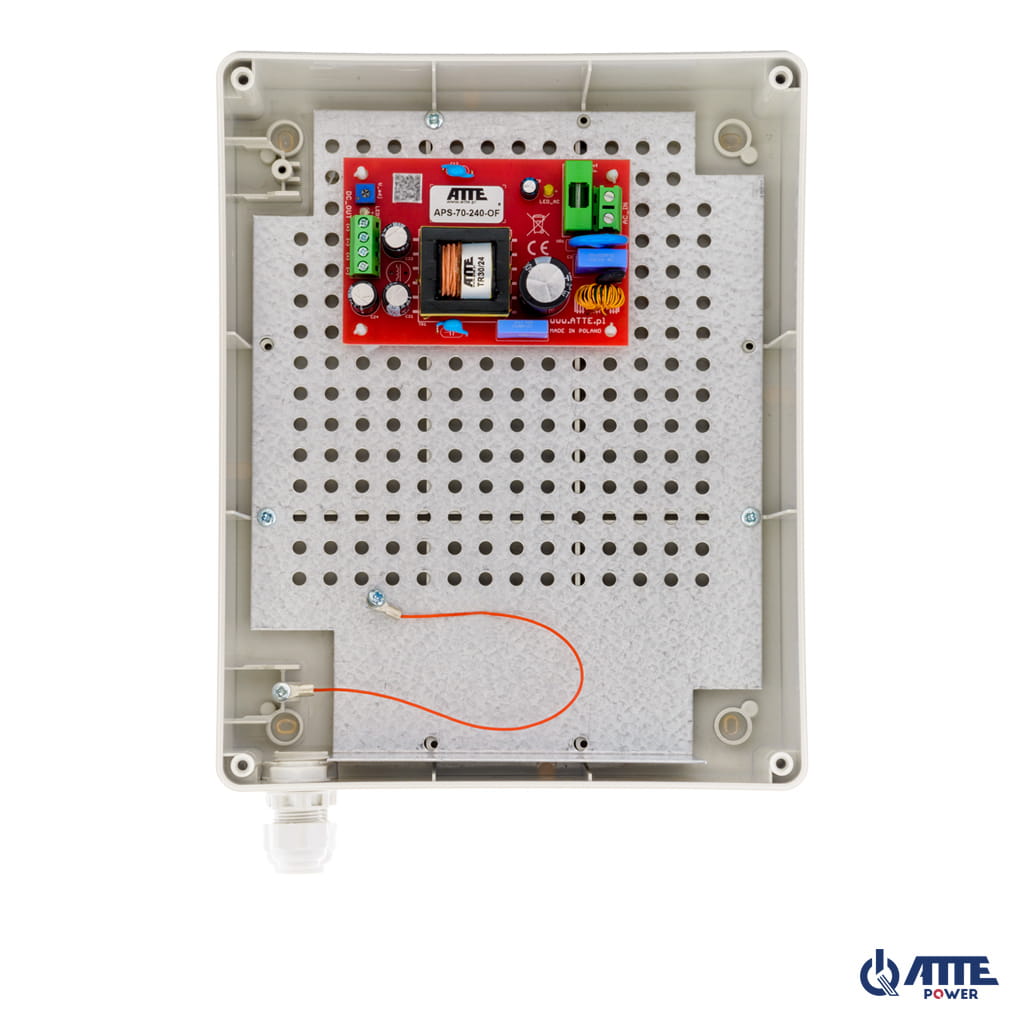 ATTE - Alimentation SMPS 24 V / 72 W – coffret extérieur 190 × 240 × 90 mm