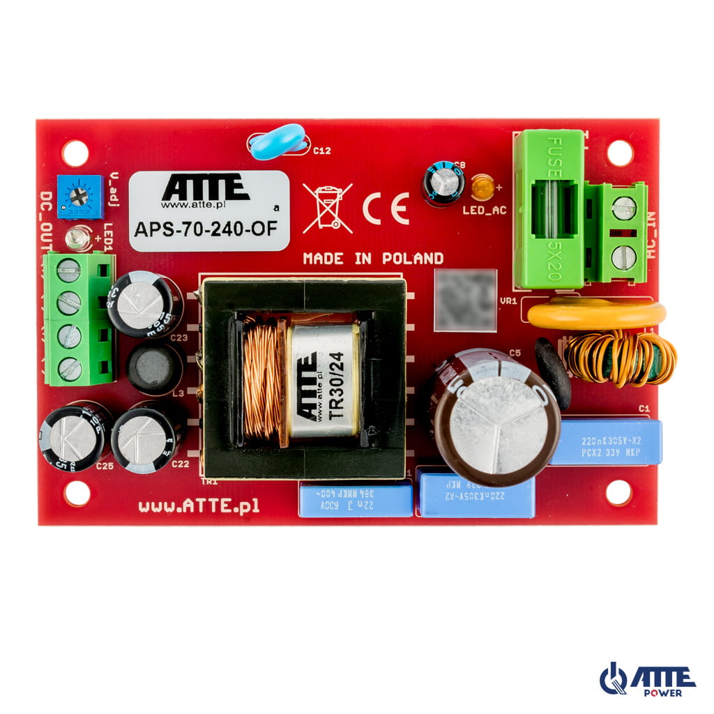 ATTE - Alimentation SMPS 24 V / 72 W – module à intégrer