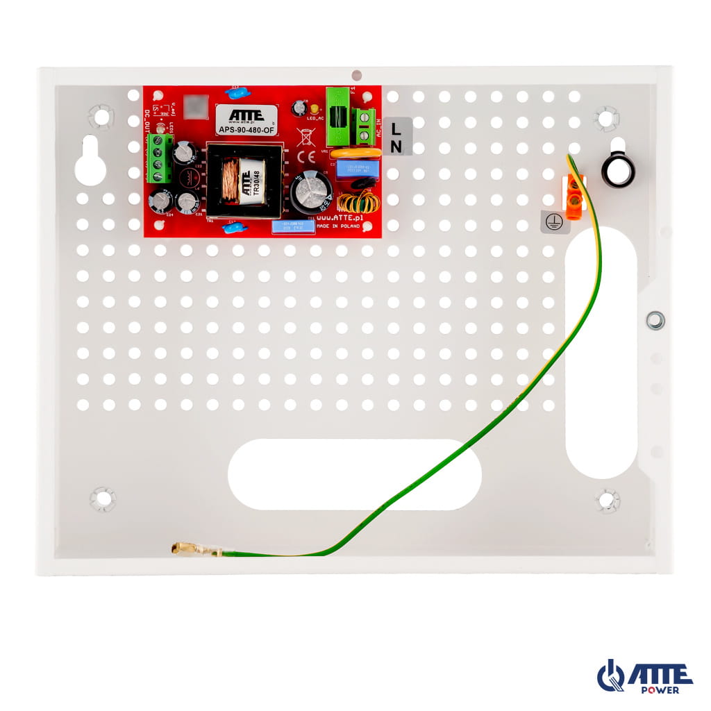 ATTE - Alimentation SMPS 48 V / 96 W – coffret intérieur 250 × 200 × 85 mm