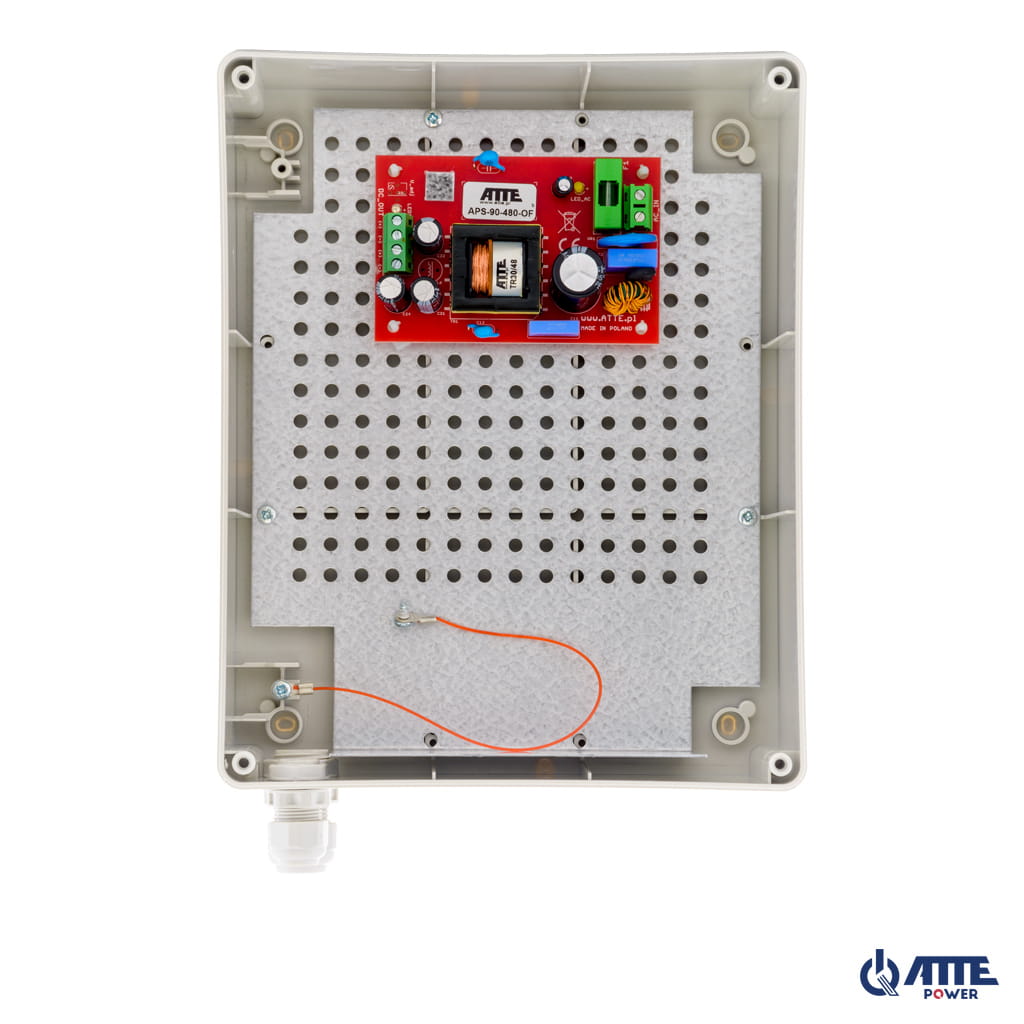 ATTE - Alimentation SMPS 48 V / 96 W – coffret extérieur 190 × 240 × 90 mm