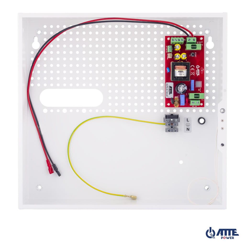 ATTE - Alimentation secourue 12 V / 42 W – coffret intérieur, batterie 18 Ah