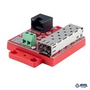 ATTE - Convertisseur média Gigabit RJ45/SFP – sortie PoE