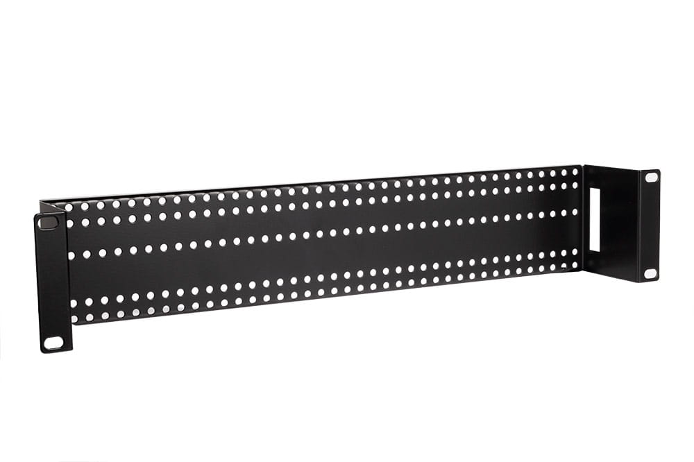 [ADD-RACK2U2] ATTE - Adaptateur rack 19 pouces 2U perforé – montage encastré