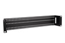 ATTE - Adaptateur rack 19 pouces 2U perforé – montage encastré