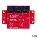 ATTE - Switch PoE 3 ports Fast Ethernet – 2 sorties 802.3af/at