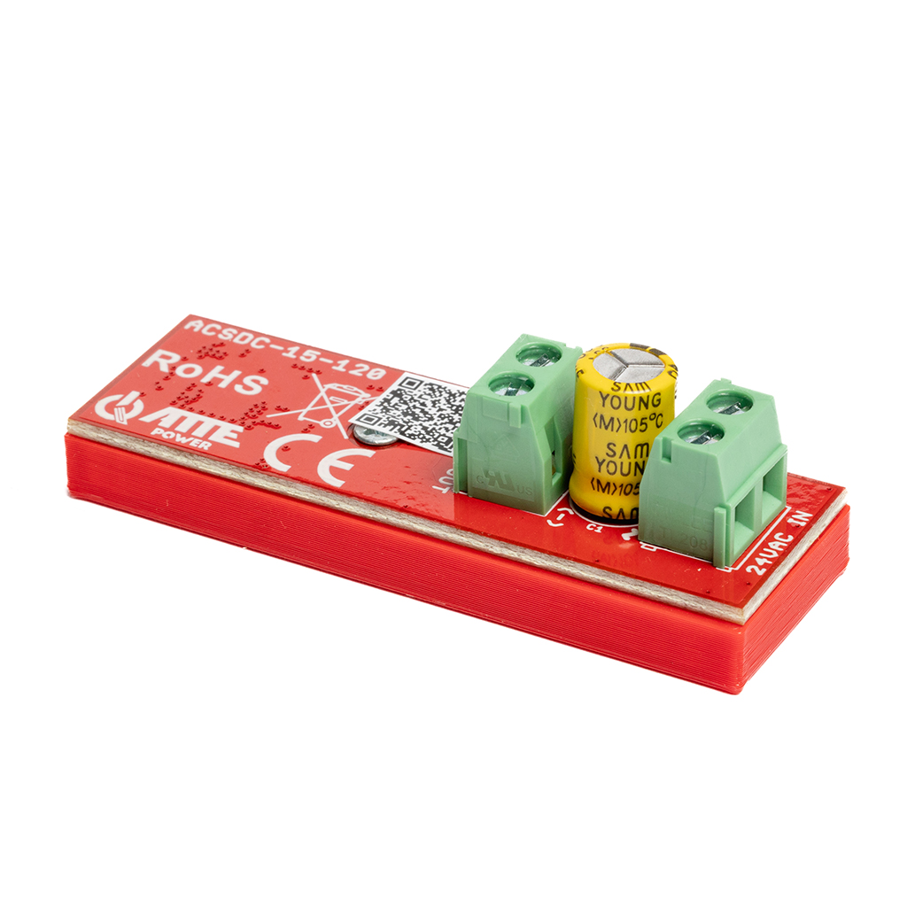 ATTE - Convertisseur de tension abaisseur 24 VAC/12 VDC