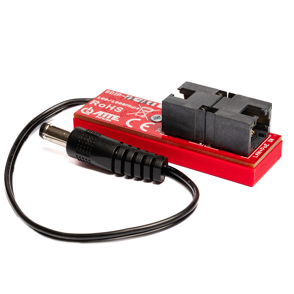 ATTE - Adaptateur abaisseur PoE Gigabit 12 V / 12 W