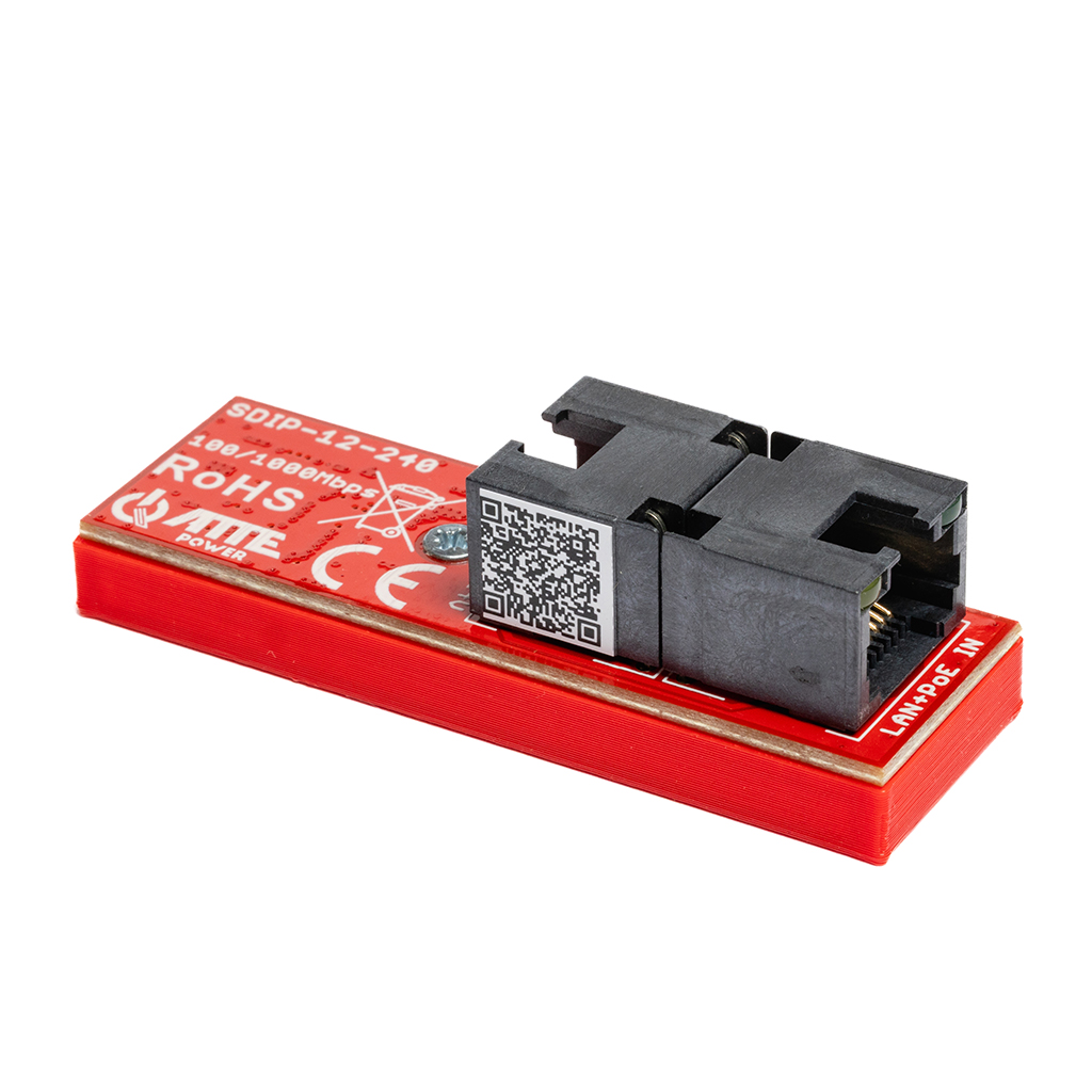 ATTE - Adaptateur abaisseur PoE Gigabit 24 V / 12 W