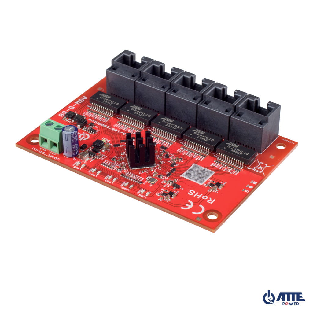 ATTE - Switch Gigabit 5 ports 10/100/1000 Mb/s