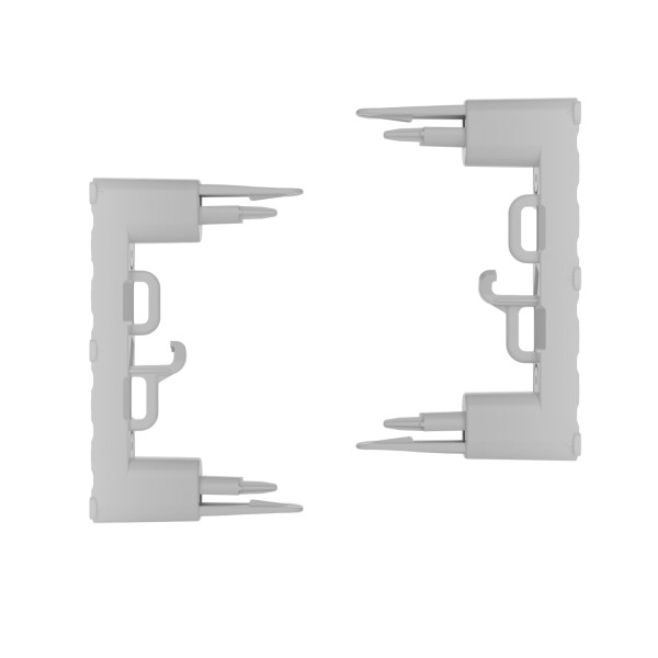 [AJ-BAS-HOLDER/A-W] AJAX - Support pour Case D — MultiRelay, LineSplit et LineProtect (Blanc)