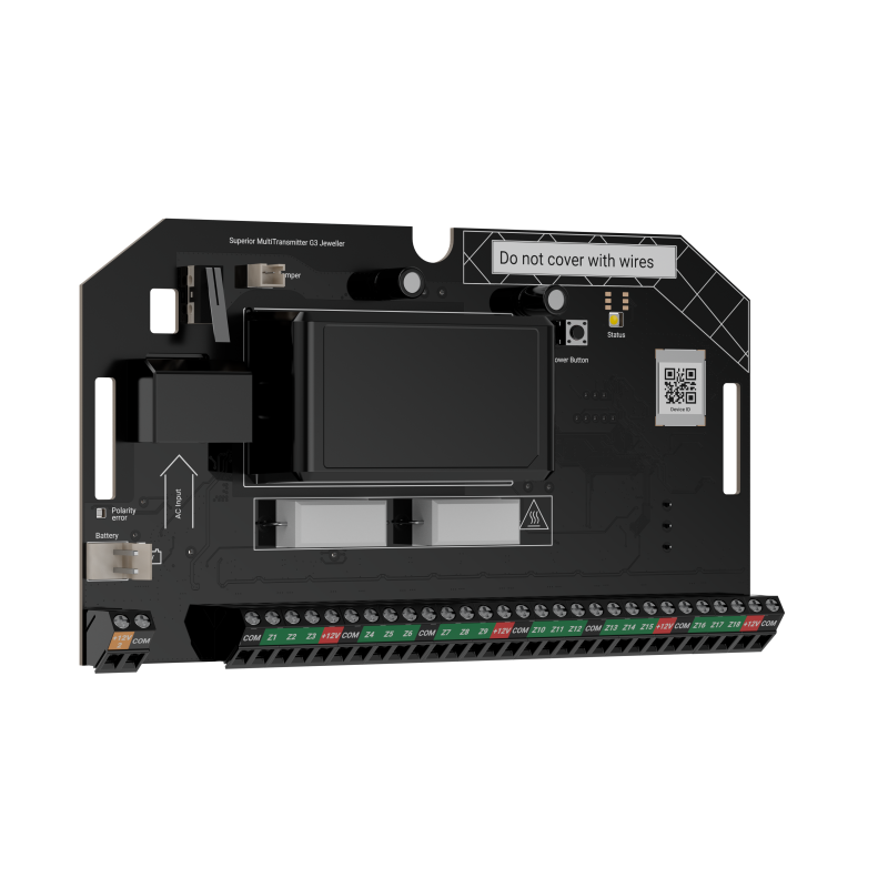 [AJ-SUPG3-MULTITRANSMITTER-NC] AJAX - MultiTransmitter G3 Jeweller — carte seule