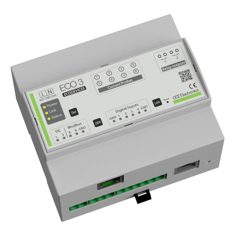 Gestion énergie EcoDevices 3