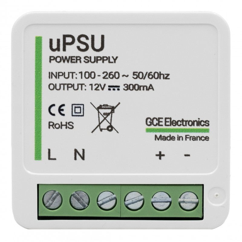 Alimentation miniature uPSU 230 V AC / 12V DC 3W