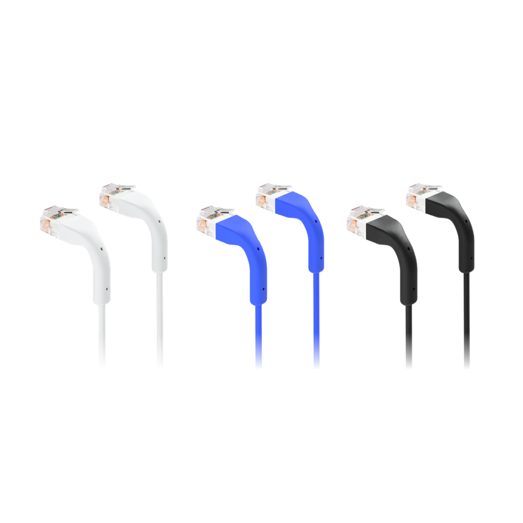 UNIFI - UniFi Patch Cable (10 GbE) (Lot de 10, 0,2 m, Blanc)