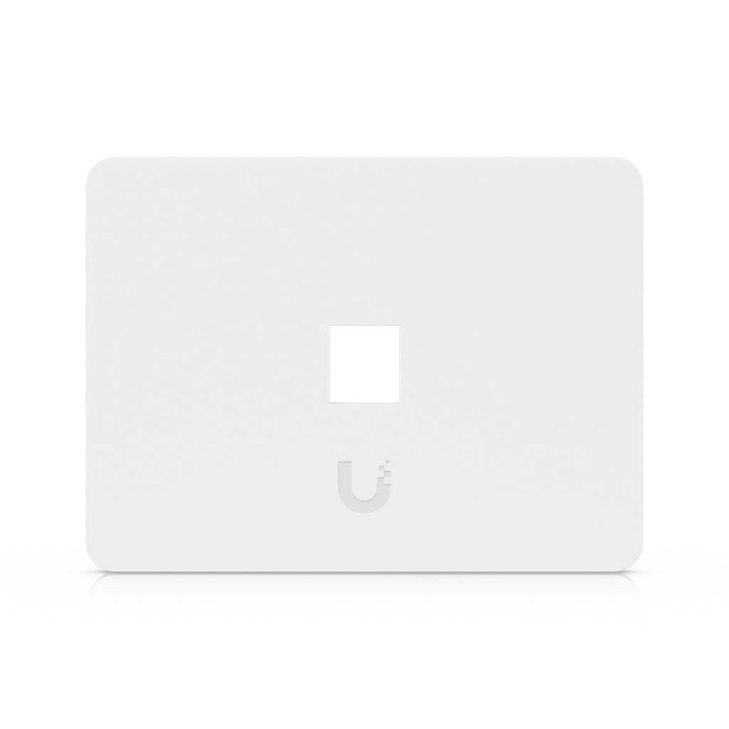 UNIFI - Universal Paintable Keystone Wall Plate, 4-Pack (Horizontal, 1 port)