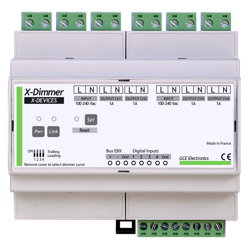 Extension 4 sorties variateurs X-DIMMER