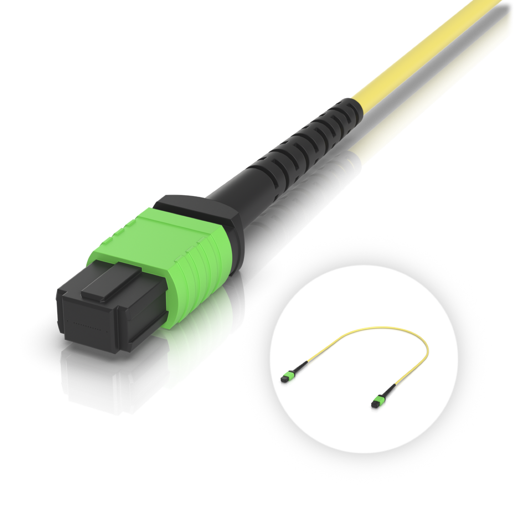 UNIFI - OS2 MPO-12 APC Fiber Patch Cable