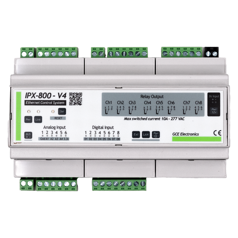 Rail DIN Webserver 8 relais IPX800 V4