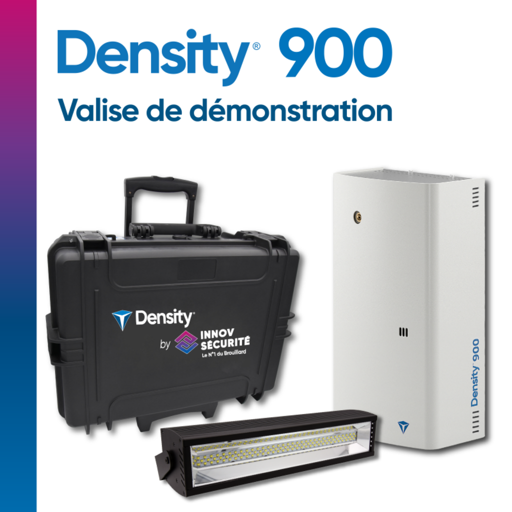 DENSITY - Valise de démonstration 900 avec LED Strobe