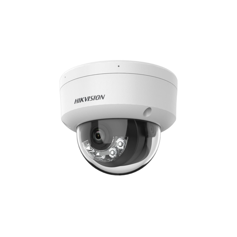 Caméra dôme IP Hikvision 4 MP Smart Hybrid Light - 2,8 mm