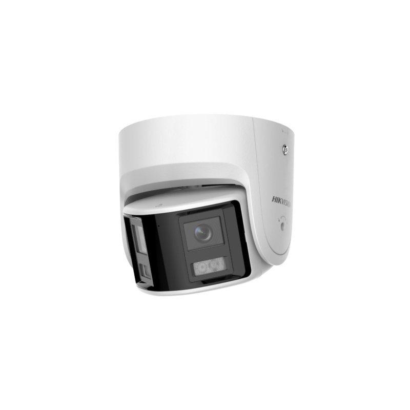 [DS-2CD2347G2P-LSU/SL(2.8mm)(C)] Caméra turret IP Hikvision 4 MP panoramique 180° ColorVu - 2,8 mm