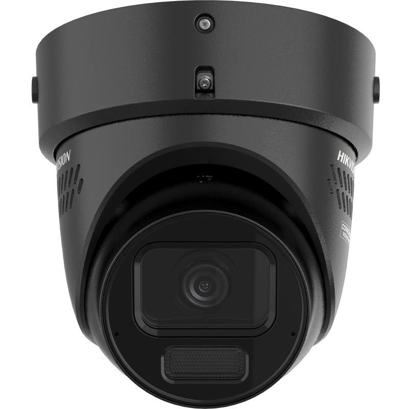 [DS-2CD2H87G3-LIZS2UY/SL(2.8-12mm)OSTDBLK] Caméra turret IP Hikvision 8 MP ColorVu LiveGuard 2 noire - 2,8 à 12 mm