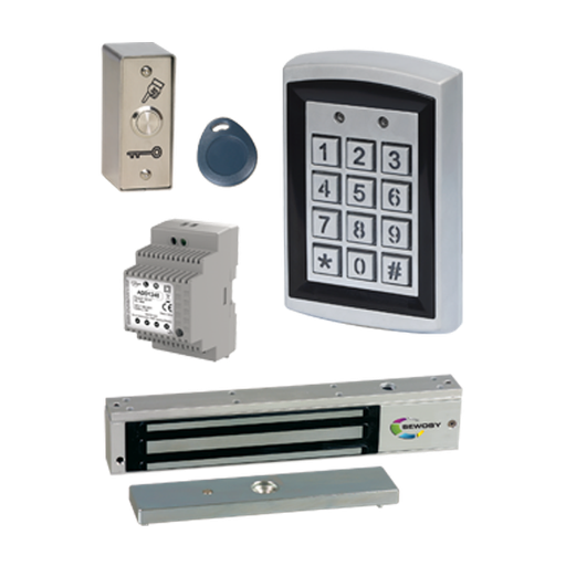 [KRRVA] Kit de contrôle d'accès YAKA avec ventouse 300 daN en applique