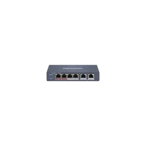 [3E1106HPEI] Switch POE 4 ports-L2,Smart Managed,2x RJ45 port,60W,Topology Up 250m