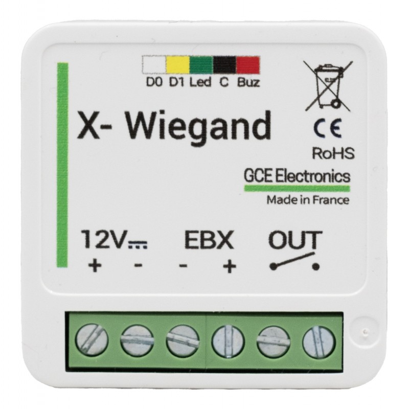 X-Wiegand - Module contrôle d'accès