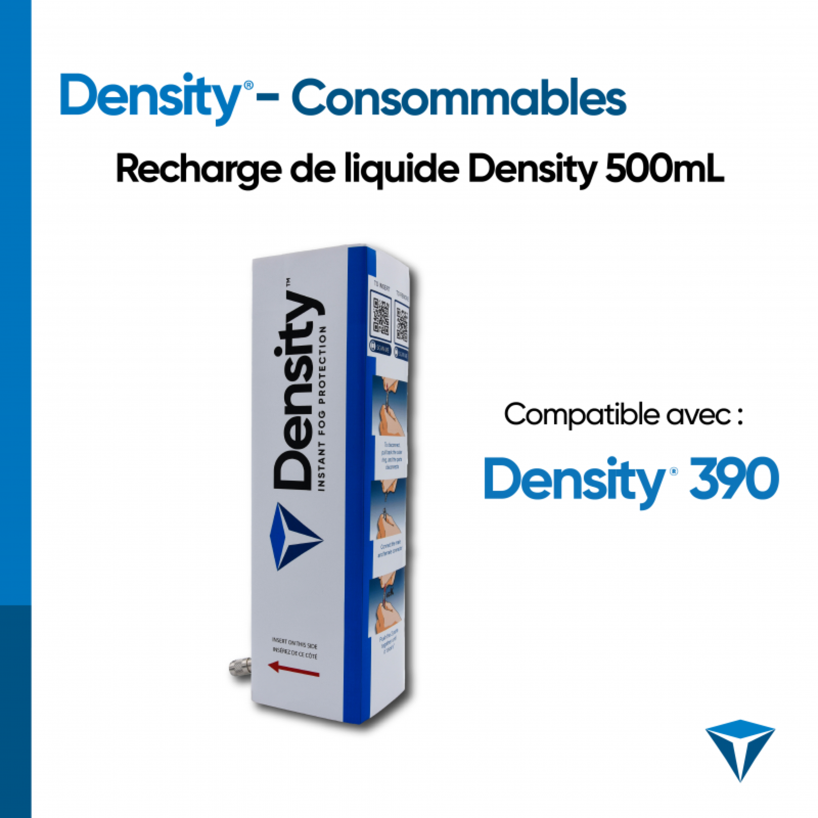 DENSITY - Recharge 2 500 m³ pour Density 390