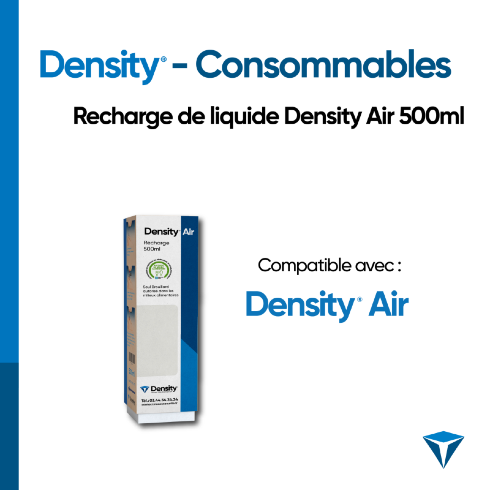 DENSITY - Recharge 2 500 m³ pour Density Air