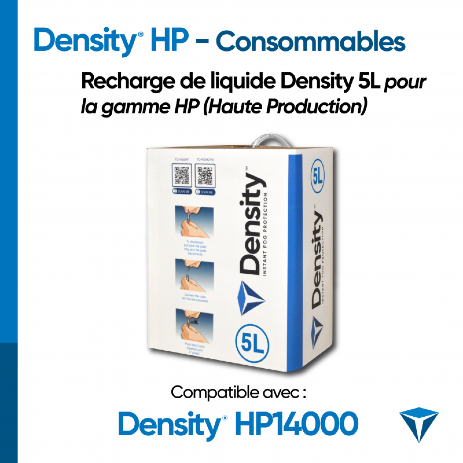 DENSITY - Recharge 26 000 m³ pour HP14000 IP