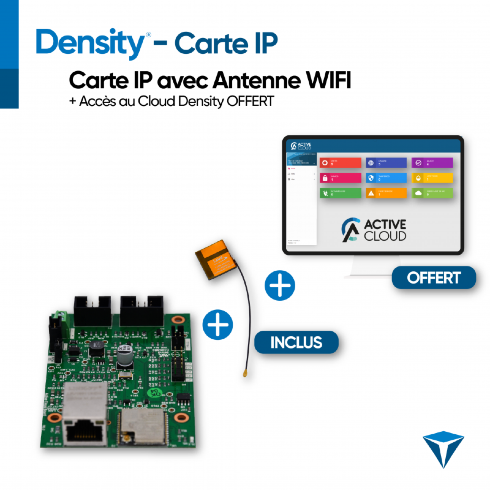 DENSITY - Carte IP sécurisée